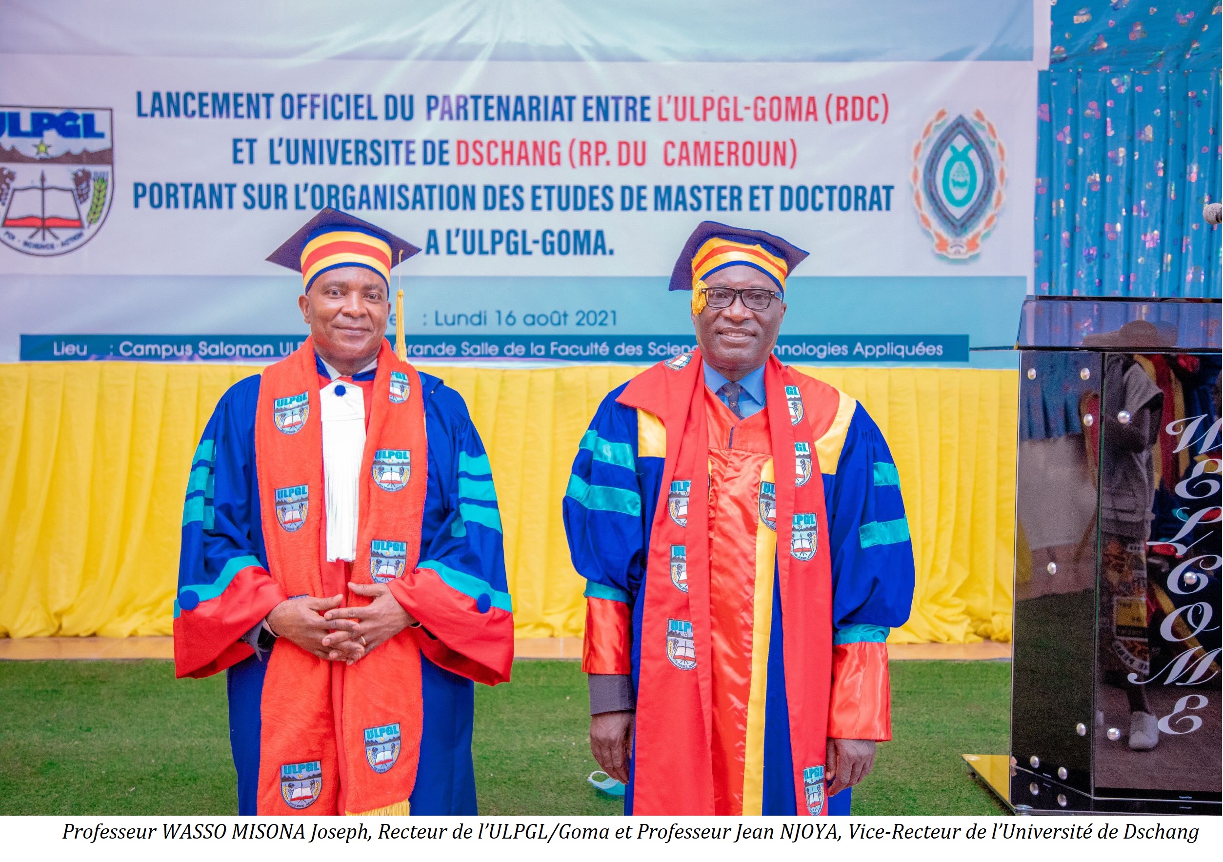 Programme de master et doctorat organisé à l’ULPGL/Goma en partenariat avec l’Université de Dschang au Cameroun/UDs